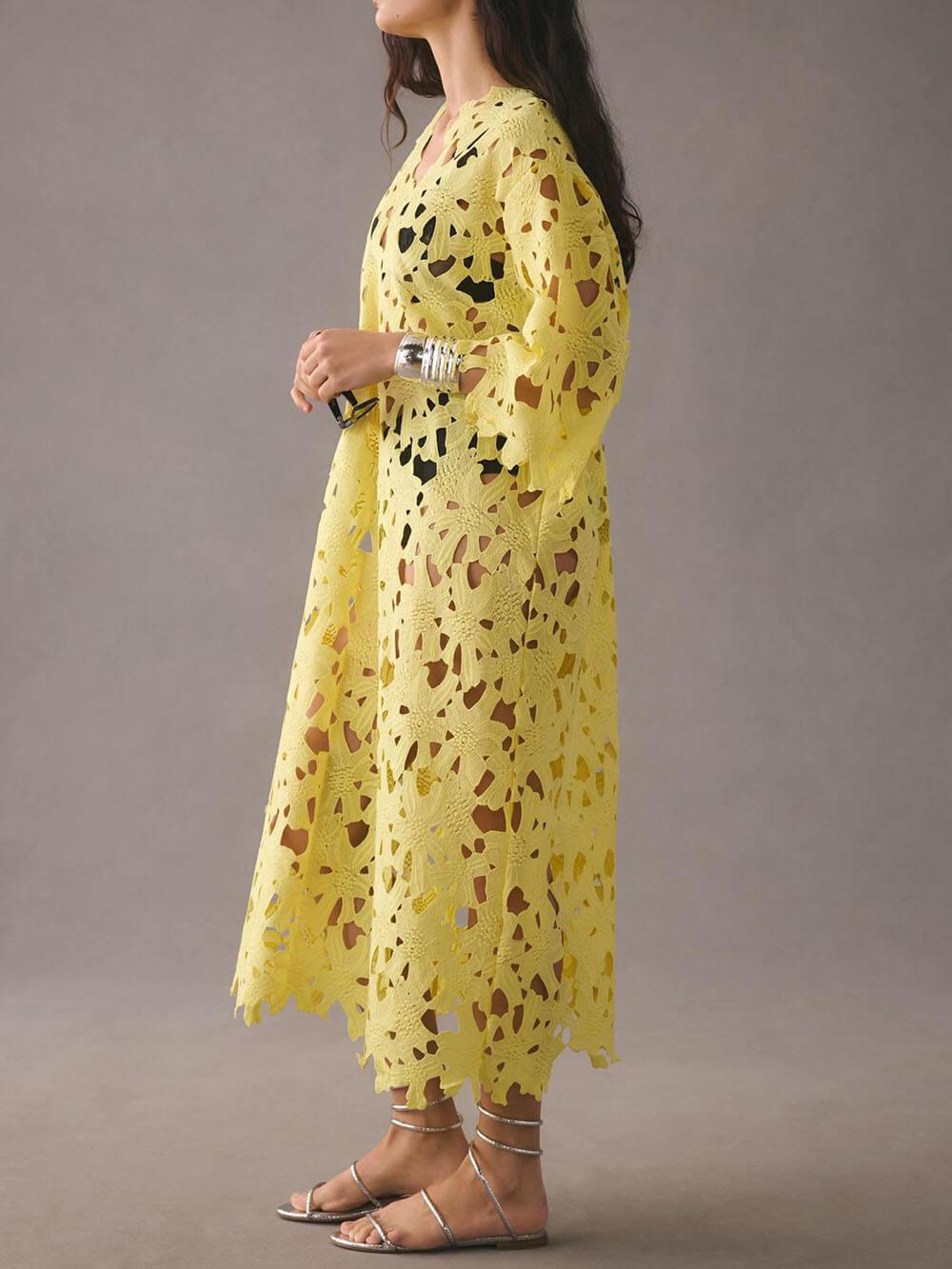 Kirra™ - Cover Lace Beach Maxi Dress