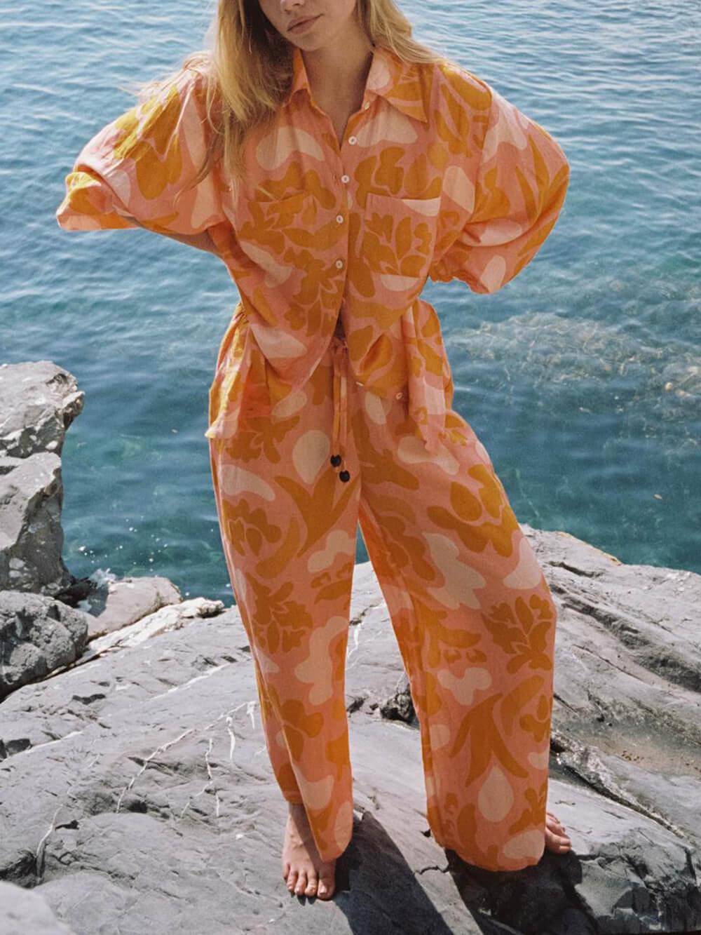 Kiah™ - Summer Print Two Piece Set