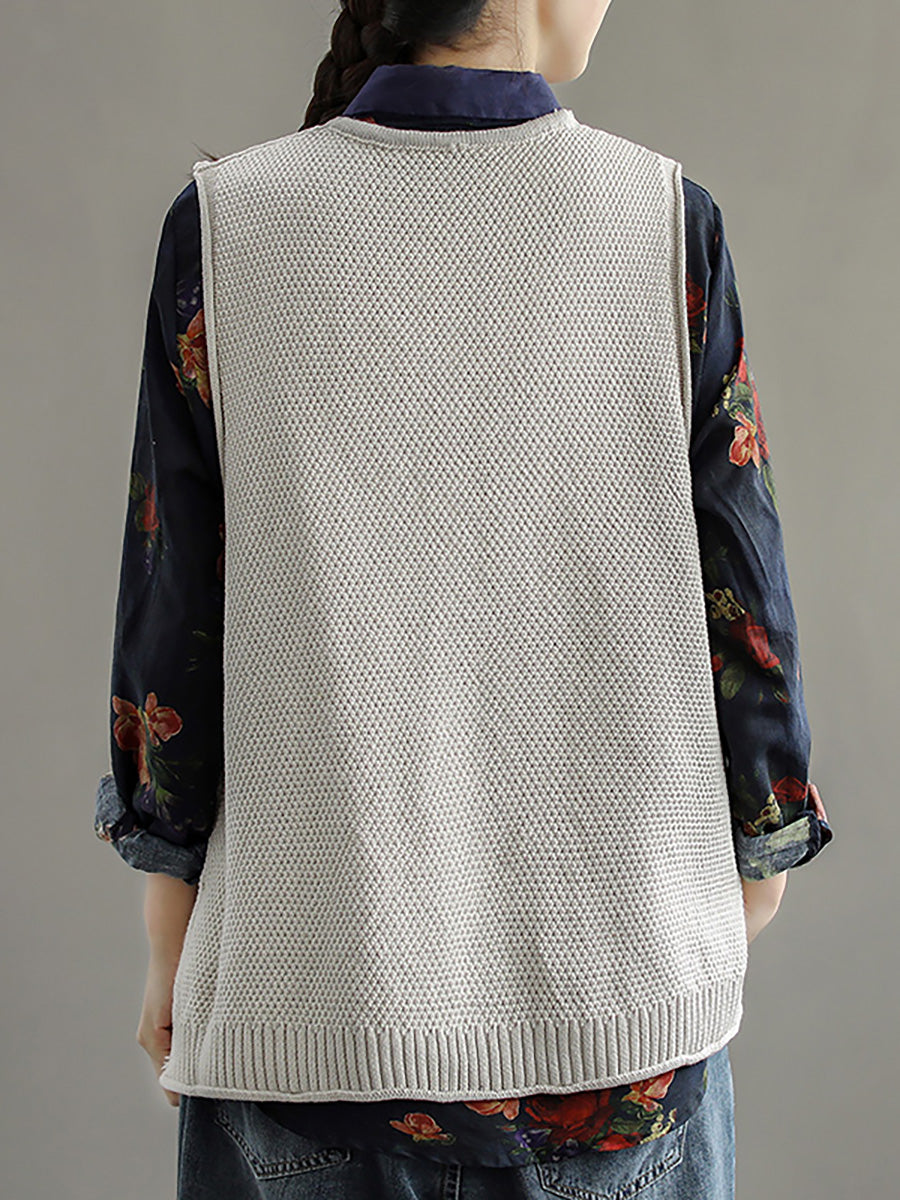 Maelle™ – Vintage Knit Vest