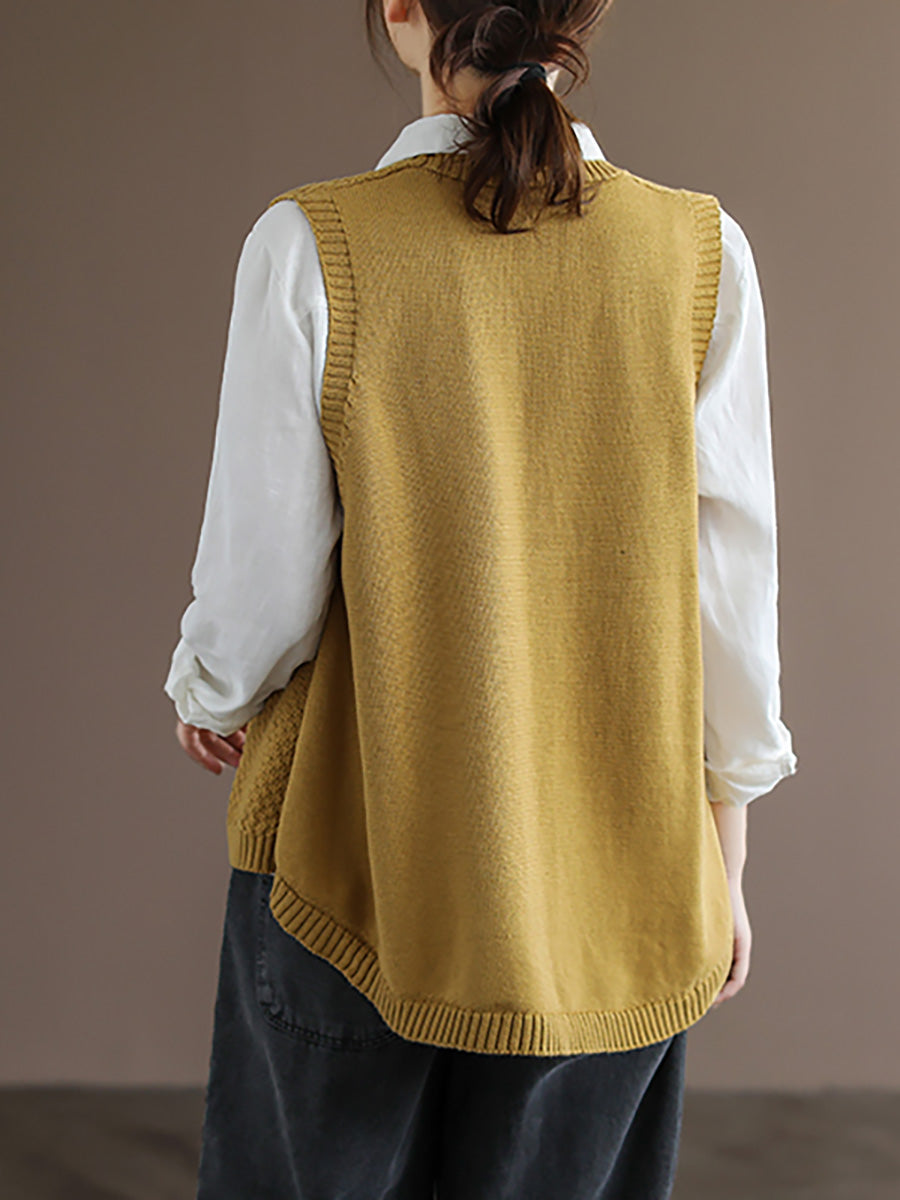 Rochelle™ – Knitted Casual Vest