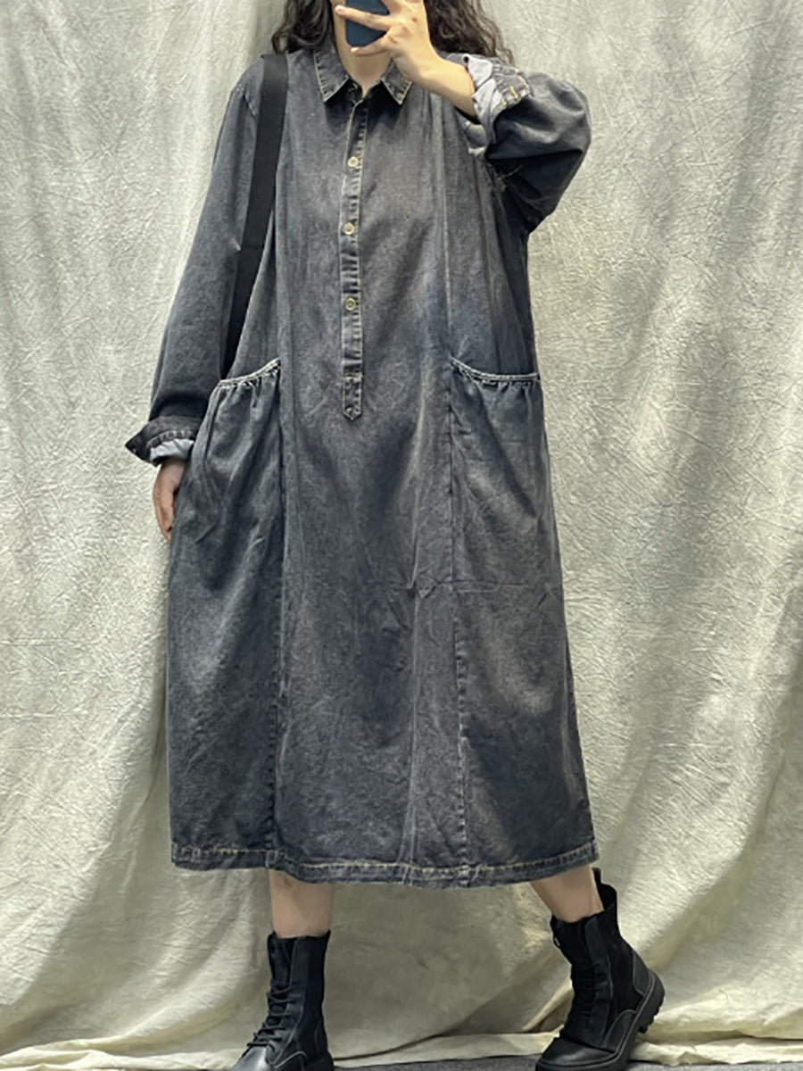 Marissa™ Denim Shirt Dress