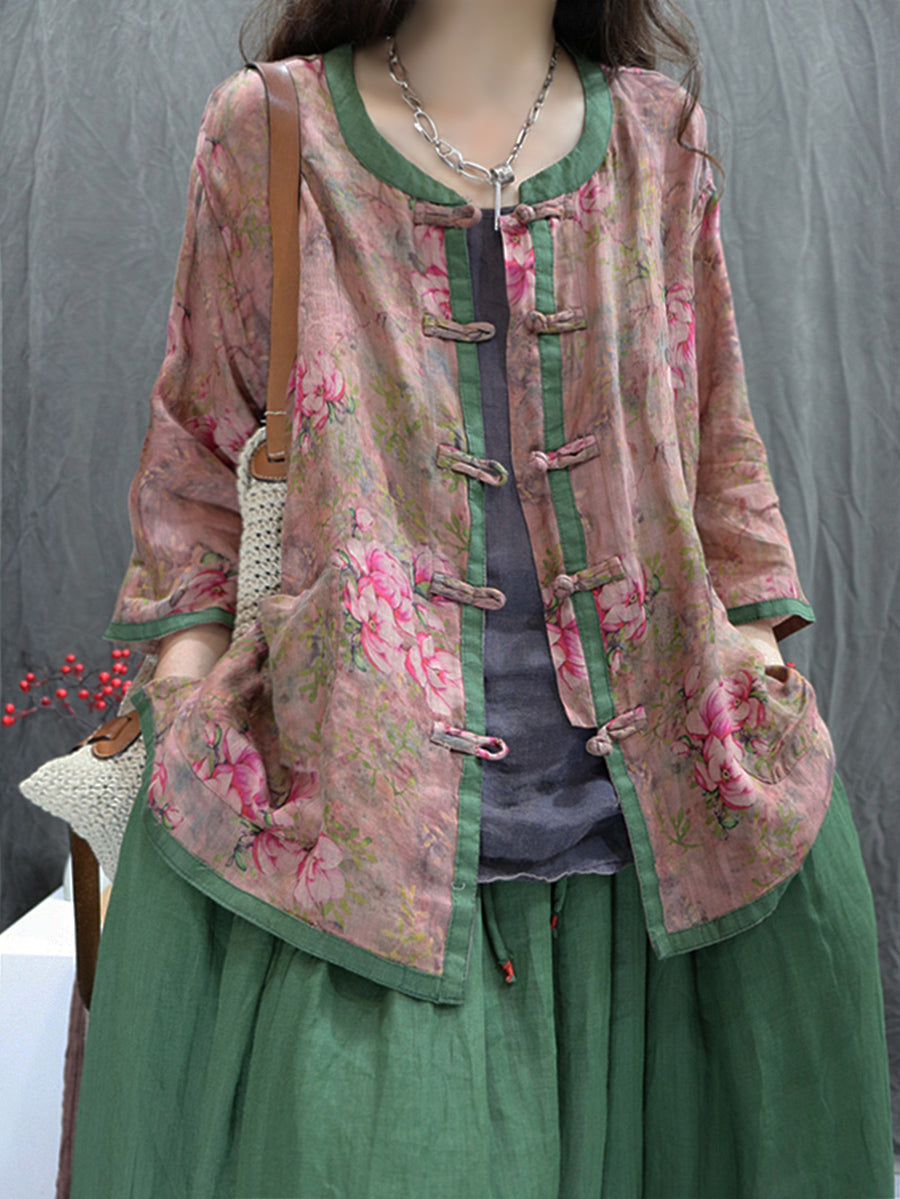 Jasmine™ Elegant Floral Blouse
