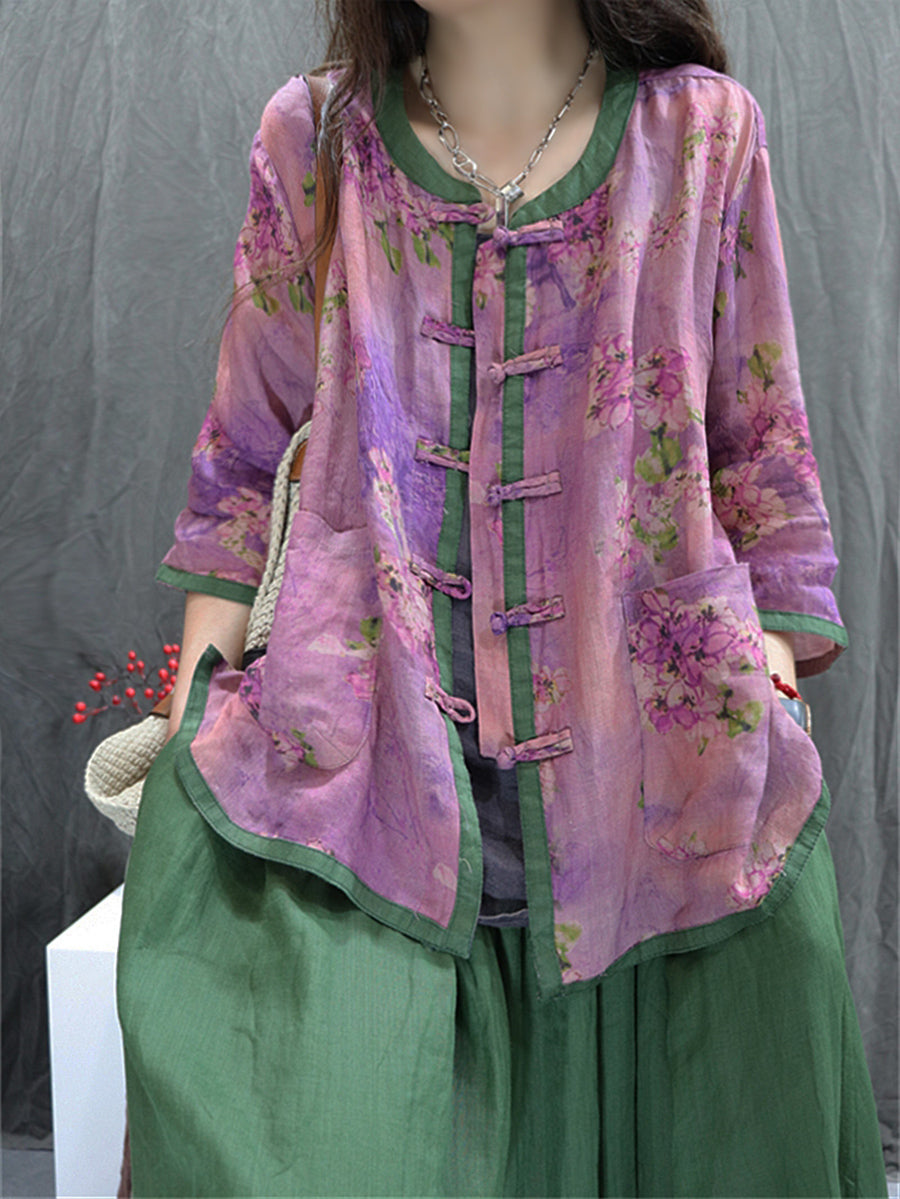 Jasmine™ Elegant Floral Blouse