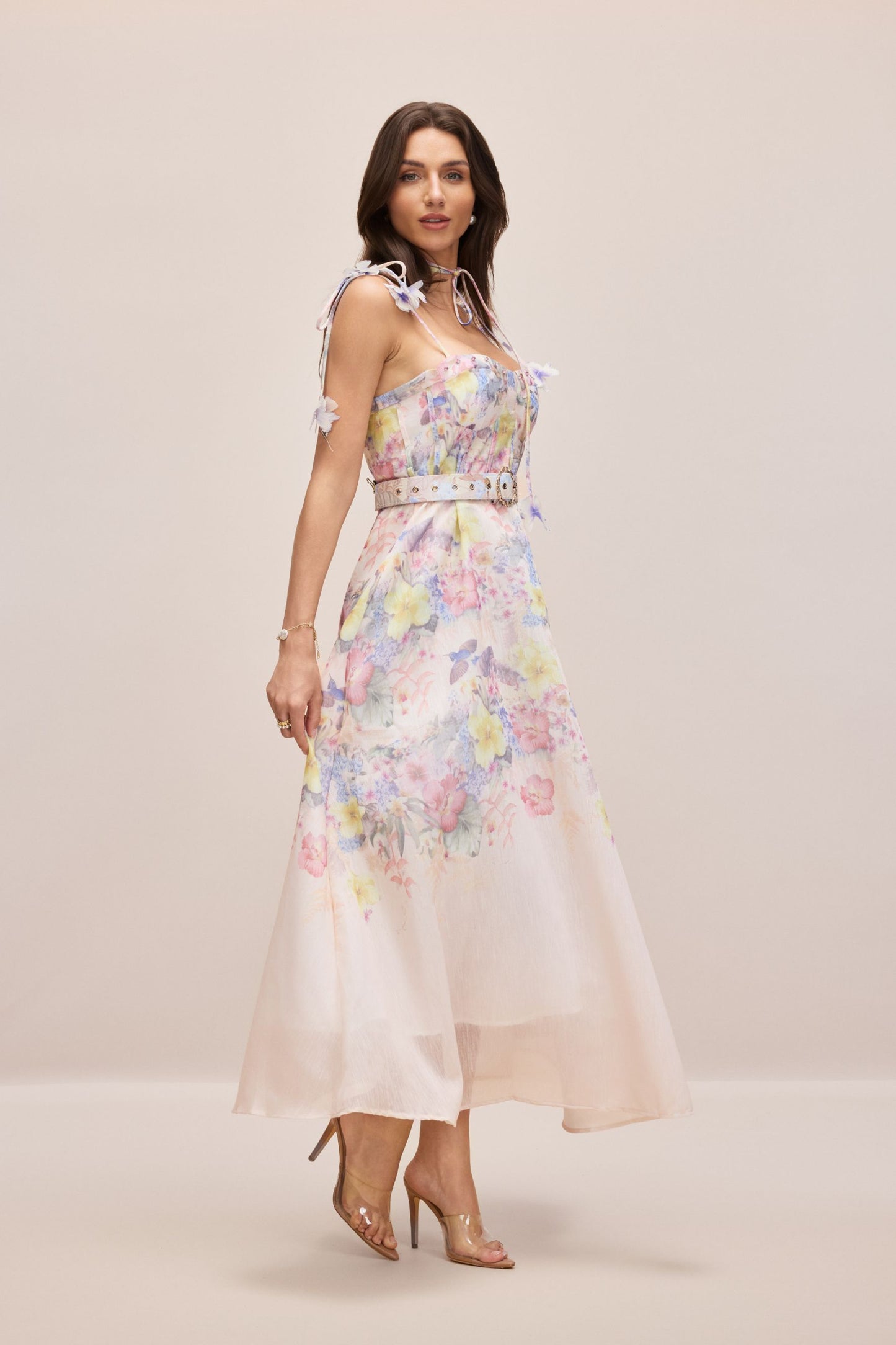 Serenya™ Floral Midi Dress