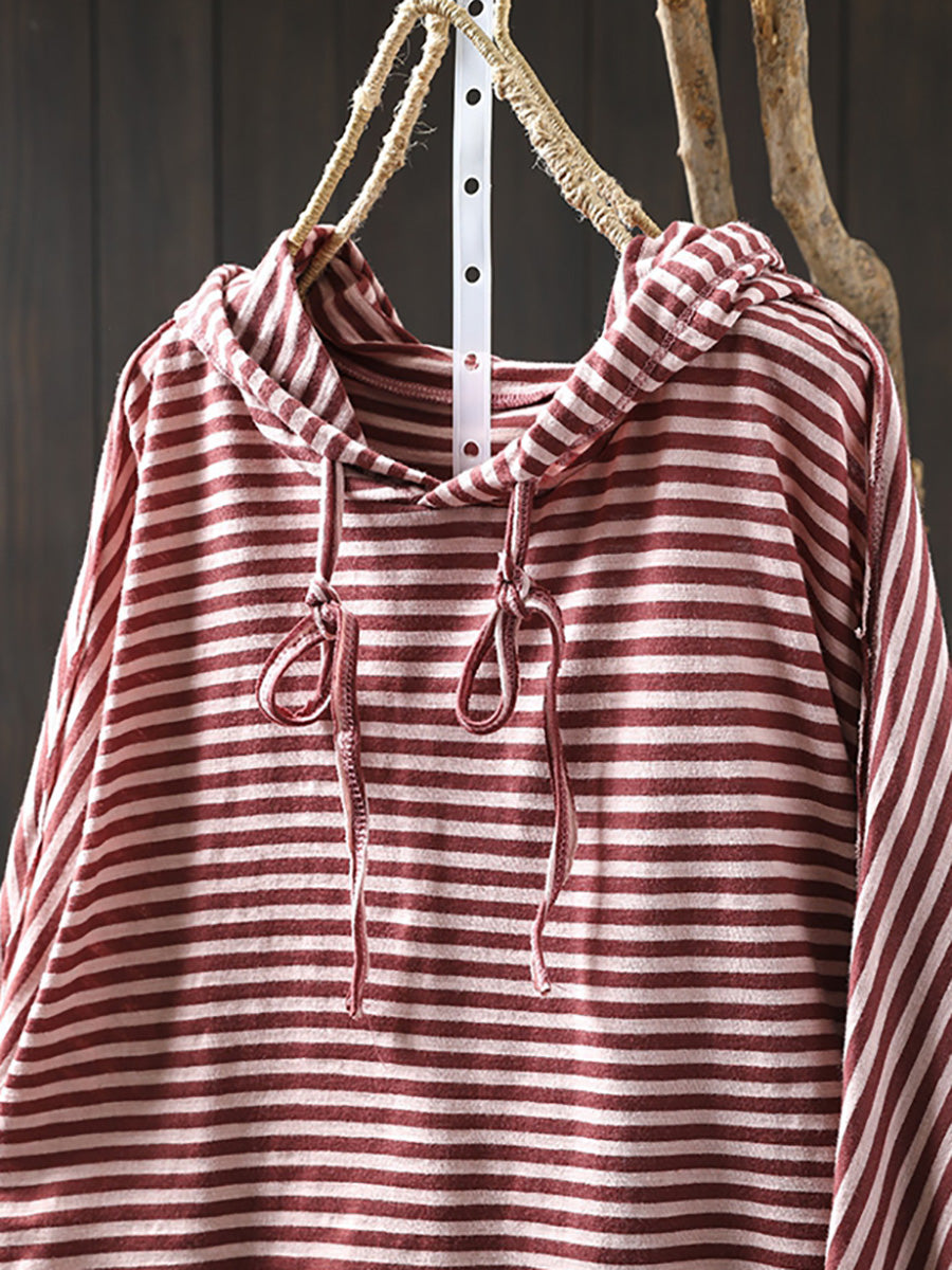 Maribel™ Striped Hoodie