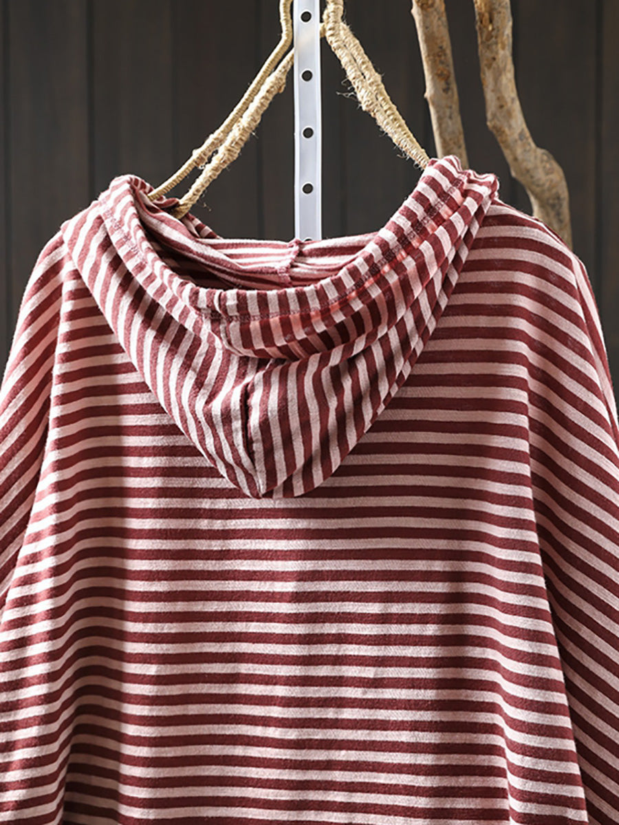 Maribel™ Striped Hoodie