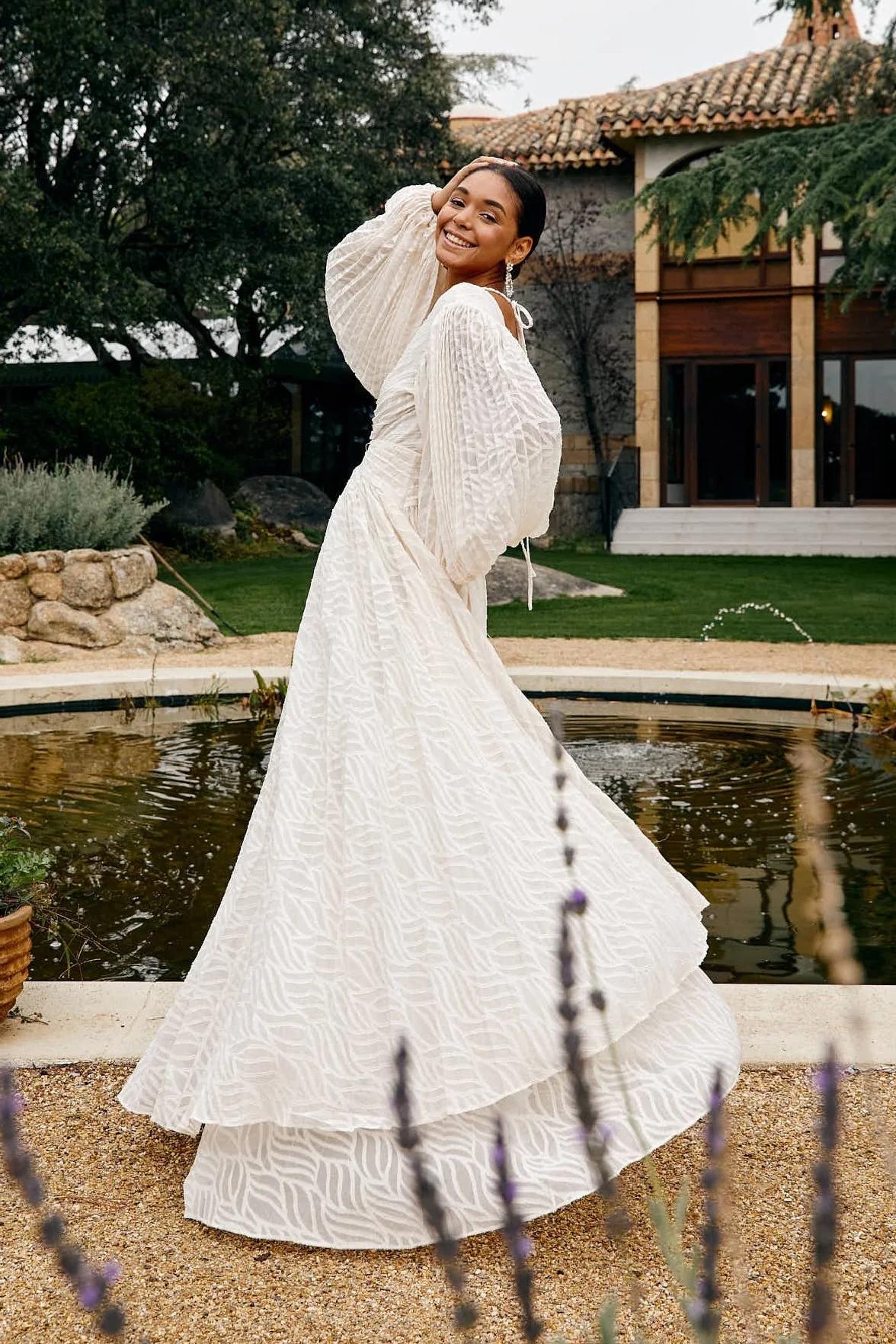 Serena™ Elegant Long Sleeve Dress