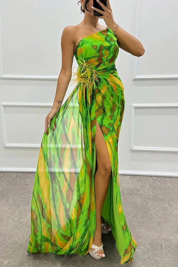 Alessira™ – Elegant Split Dress