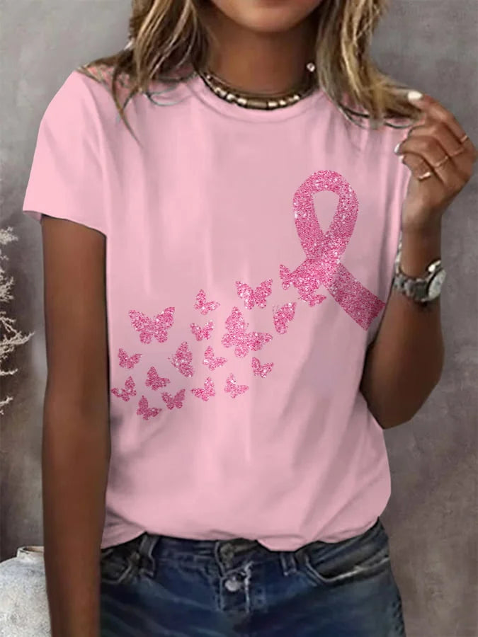 Butterfly Hope T-Shirt | Together against Breast Cancer