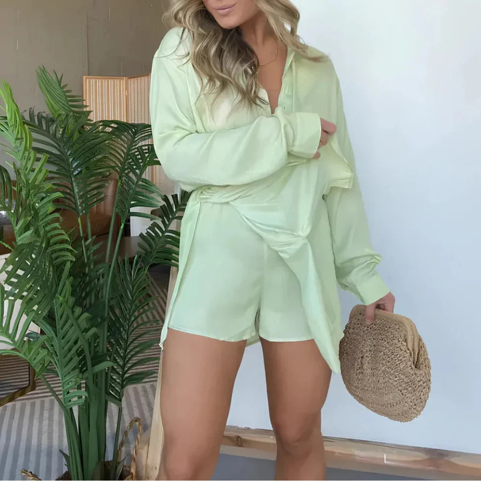 Rhianna™ Button-Down Shirt Dress