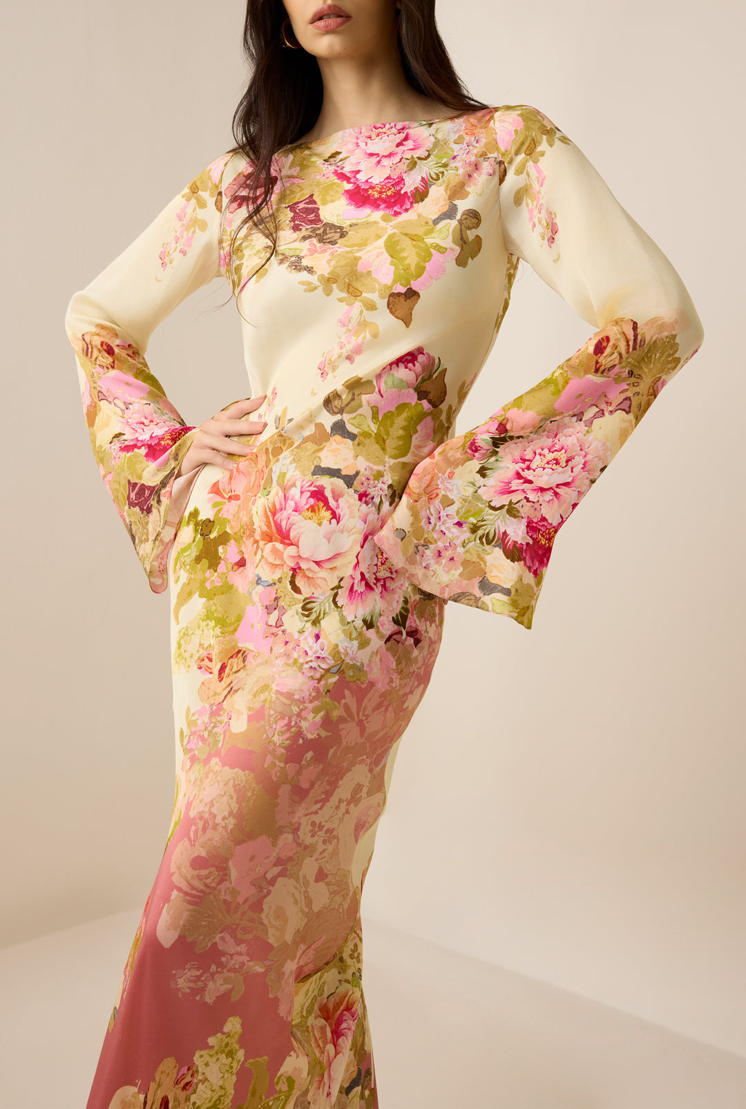 Fiorella™ Floral Maxi Dress
