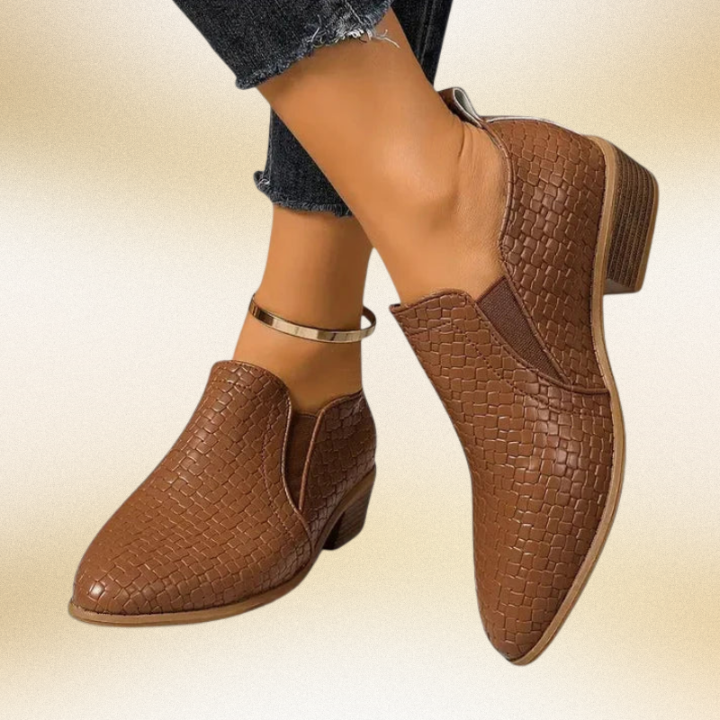 Edna™ - Orthopaedic Leather Shoes