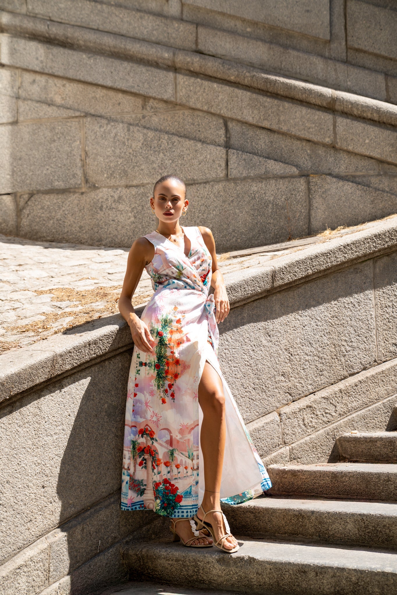 Catalina™ – Printed Wrap Dress