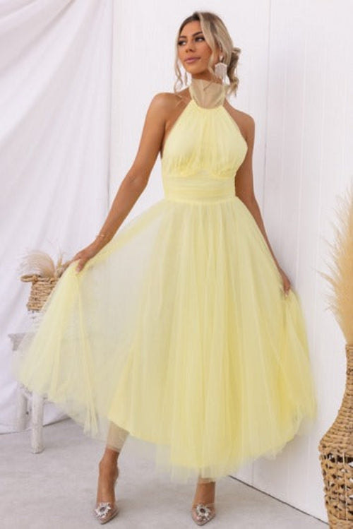 Angelie™ Tulle Midi Dress