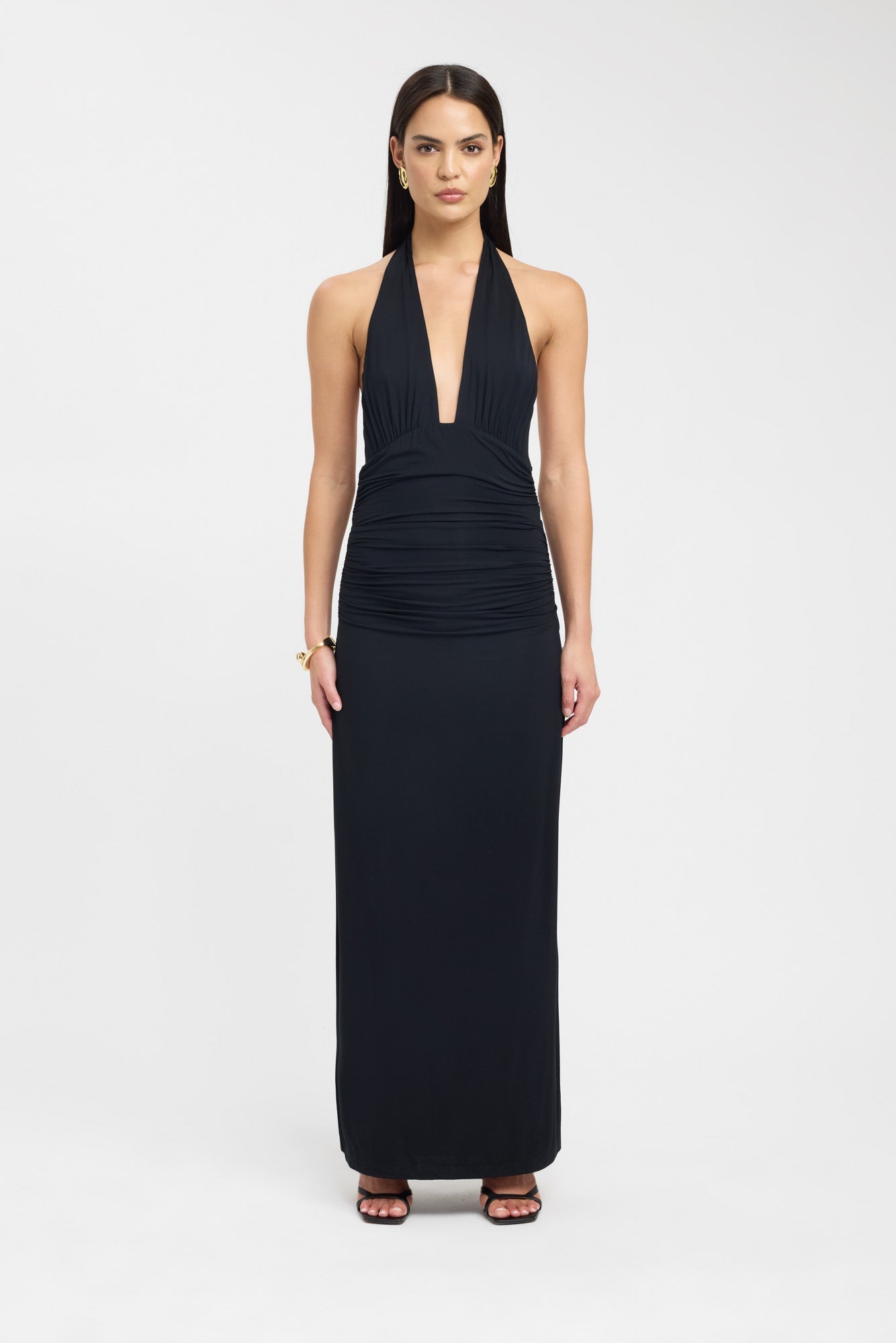 Sariah™ - Halter Neck Maxi Dress