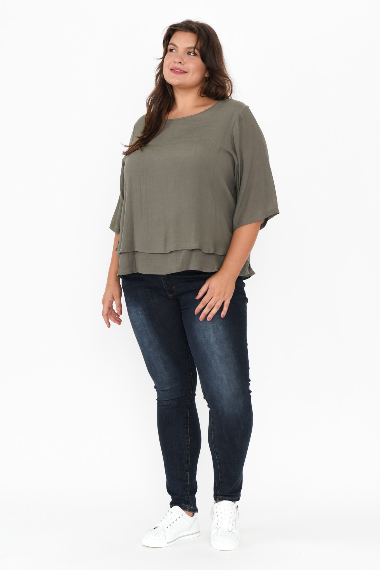 Maica™- Soft Draped Top