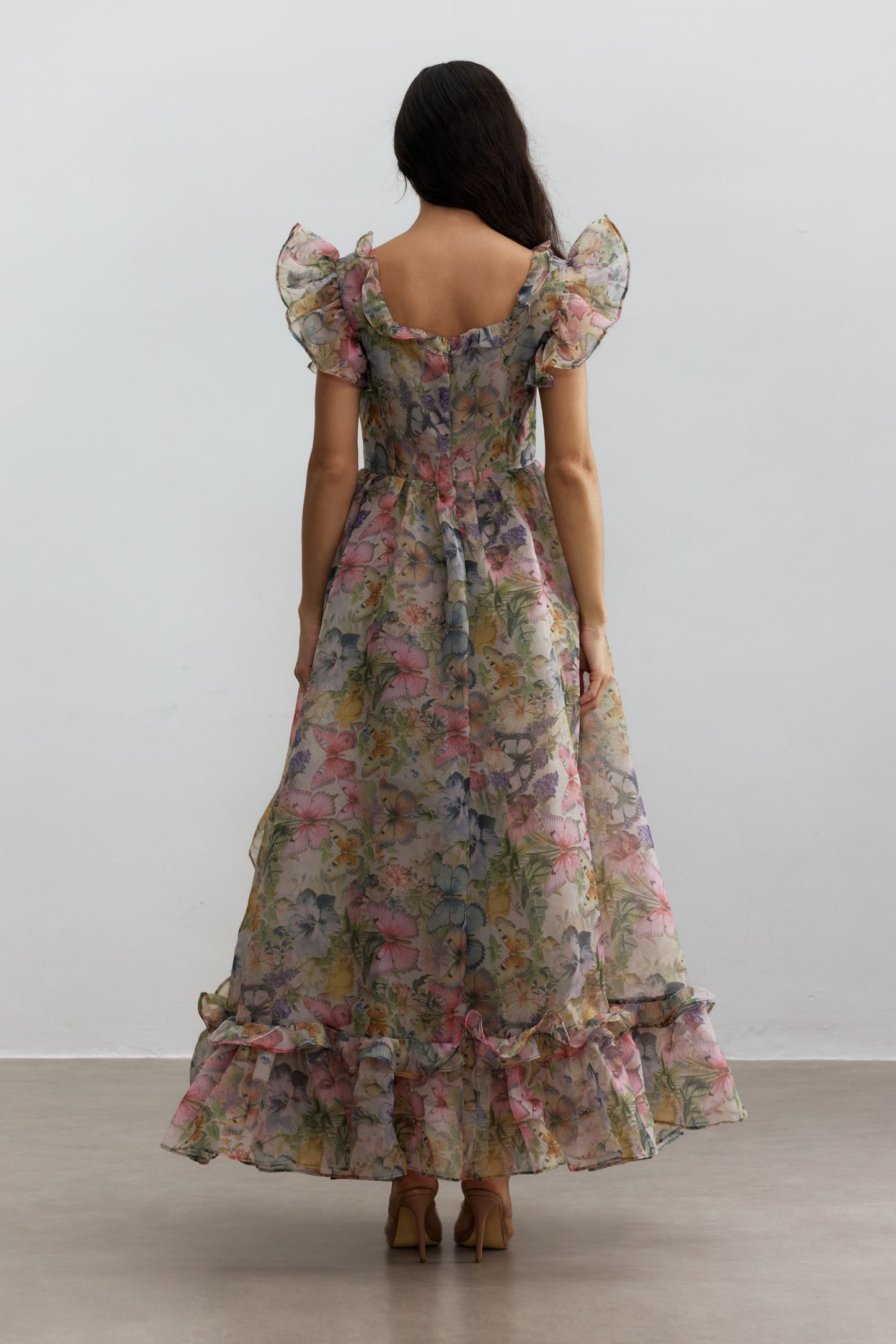 Azaria™ Ruffled Floral Dress