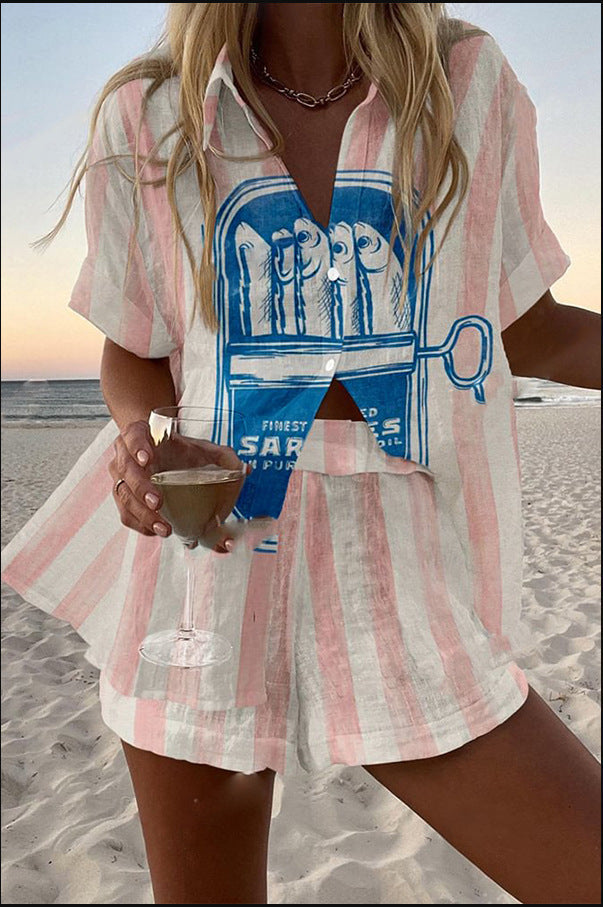 Naomi™ - Pink Summer Two Piece Set