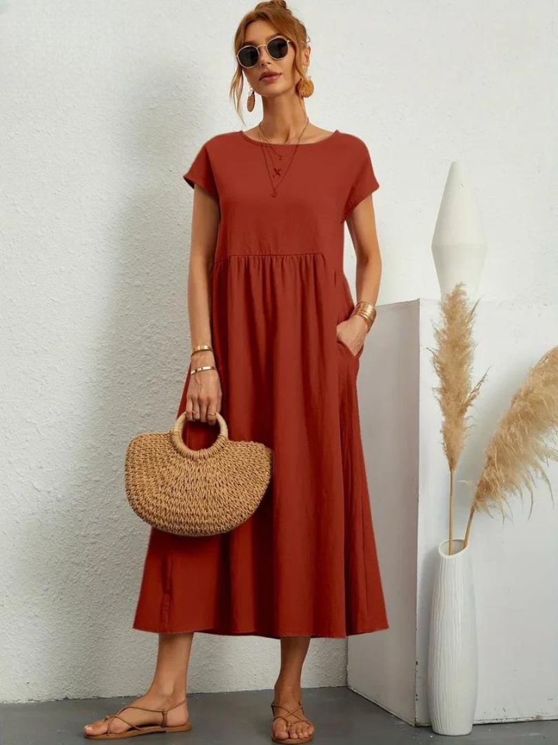 Lyra™ - Casual Summer Midi Dress