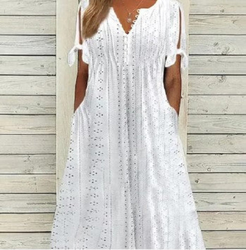 April™ Elegant Lace Midi Dress