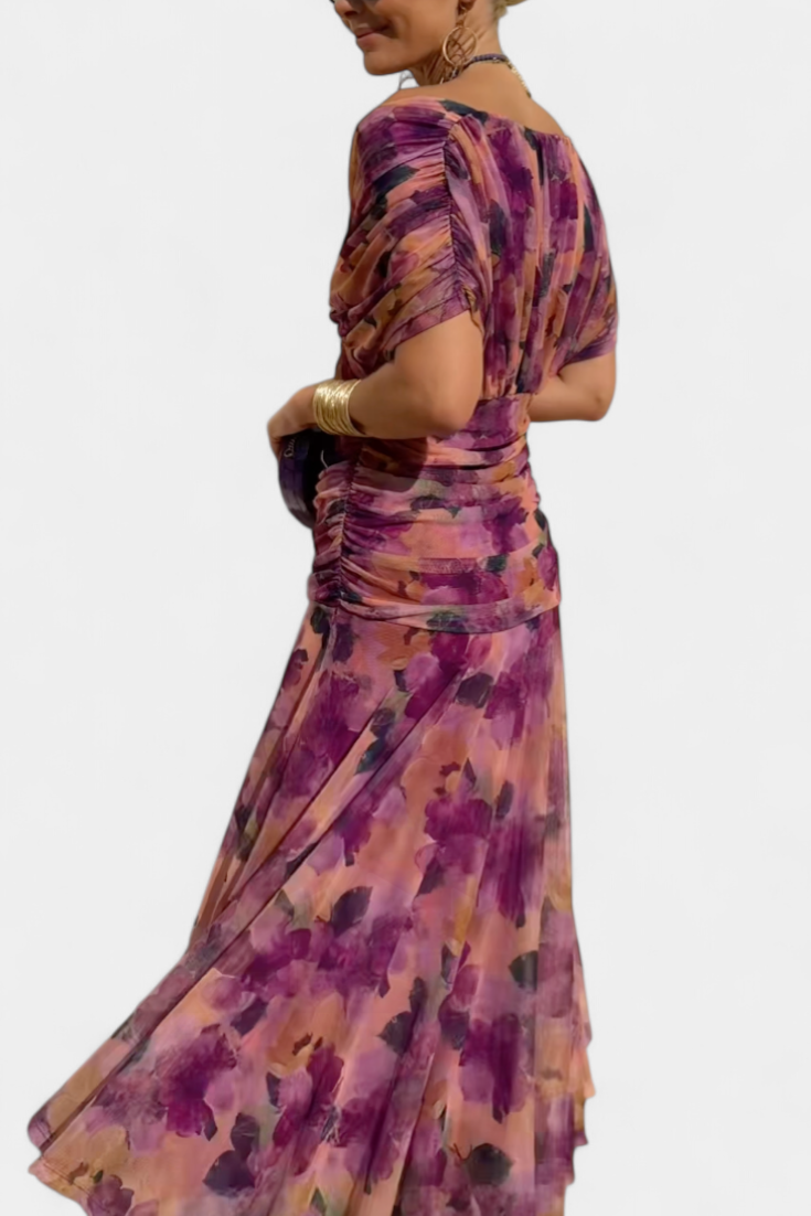 Alessia™ Elegant Floral Dress