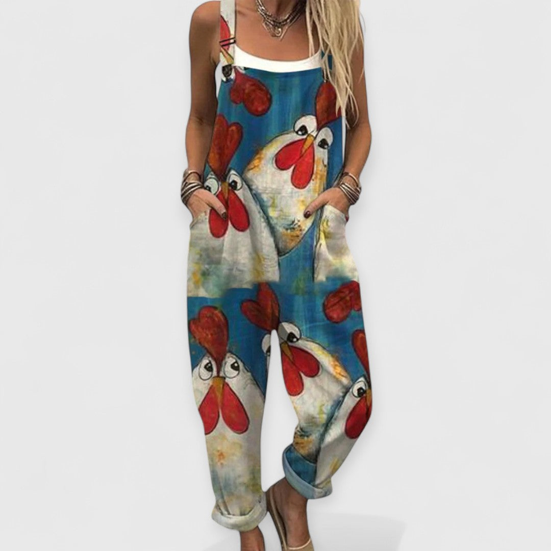 Roxanne™ Rooster Jumpsuit