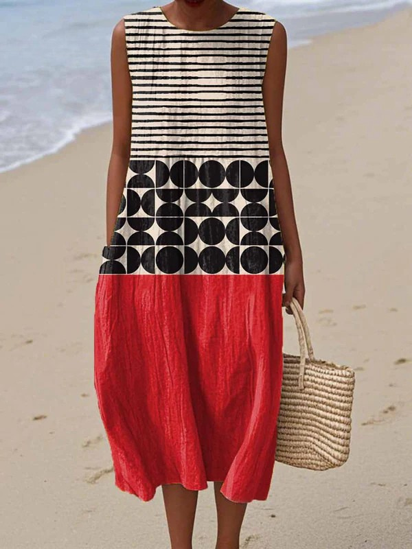Viviane™ – Bold Pattern Dress