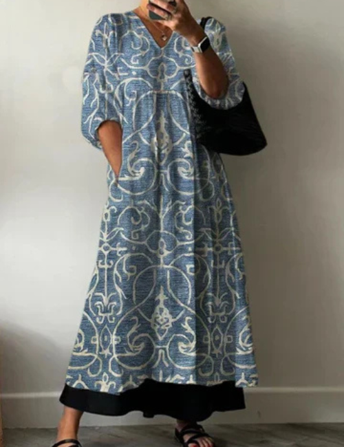 Jasmine™ Geometric Print Dress