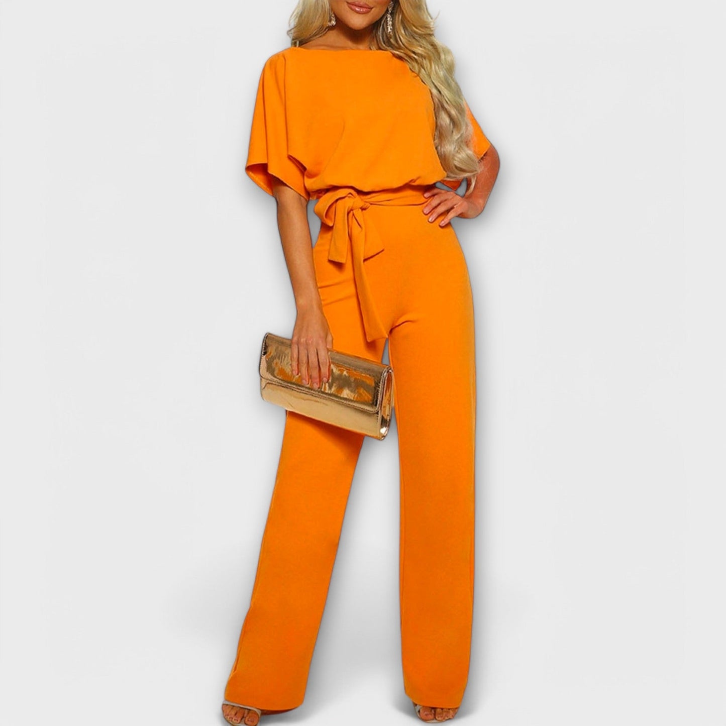 Calista™ - Elegant Wide Leg Jumpsuit