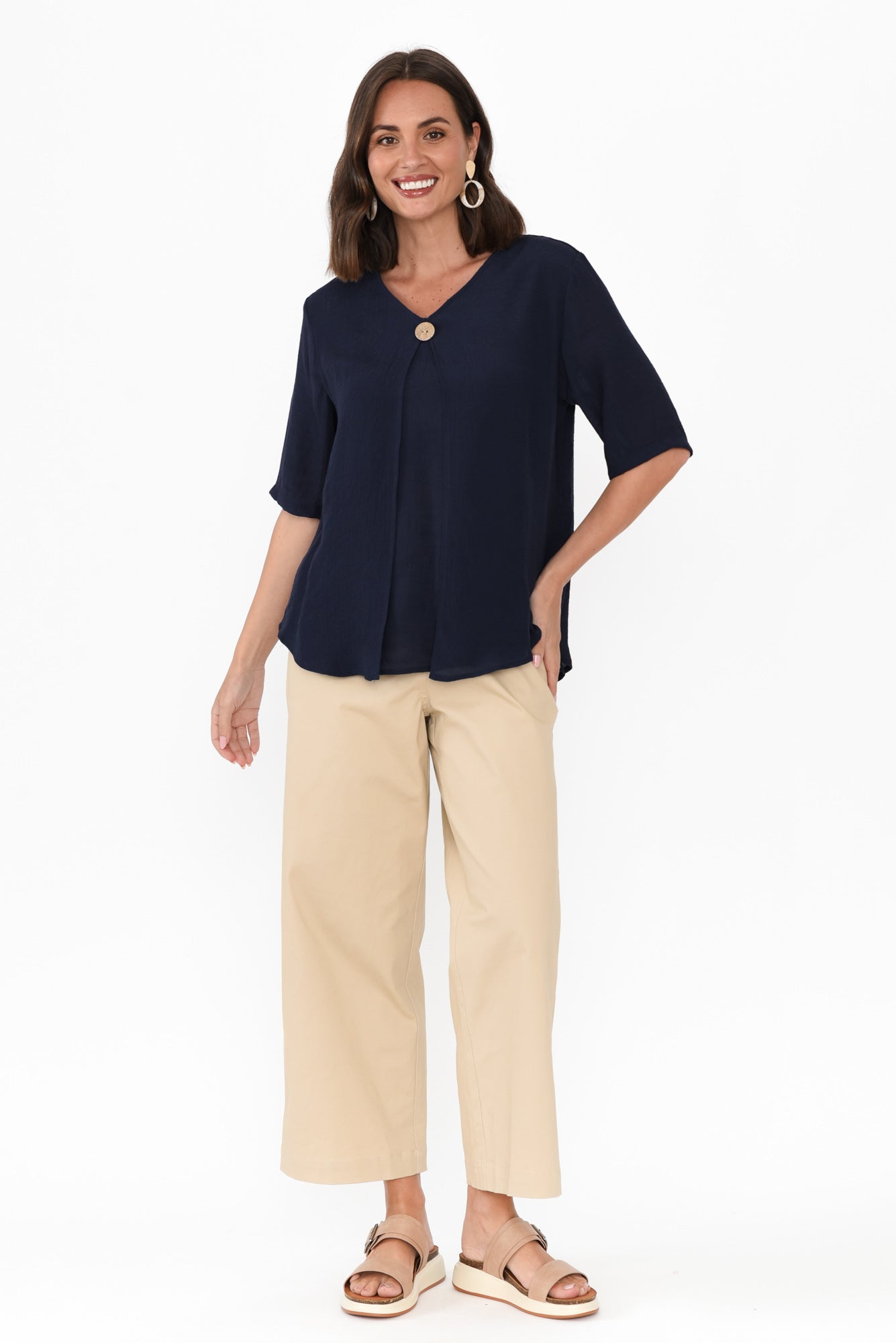 Erich™- Flowy Classic Top