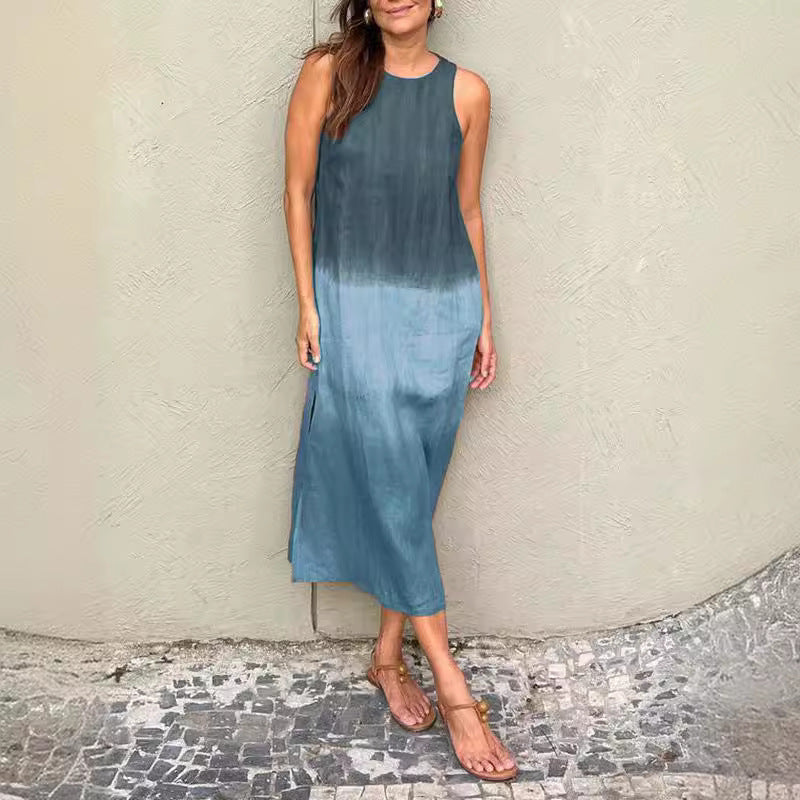 Kelsey™ Ombre Sleeveless Maxi Dress