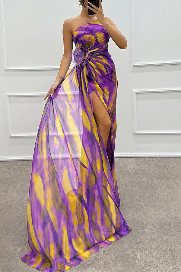 Alessira™ – Elegant Split Dress