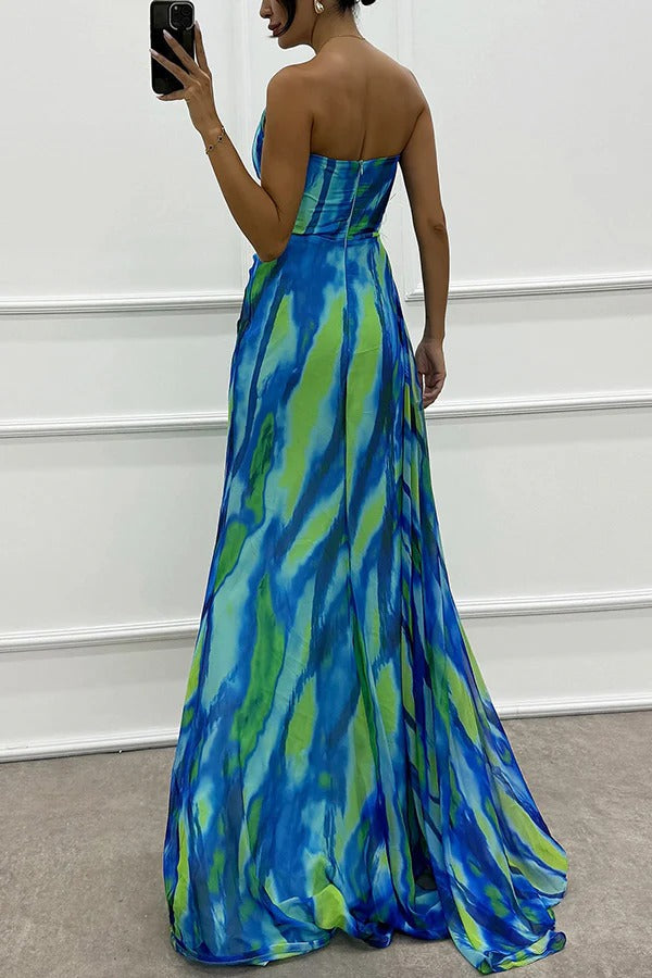 Alessira™ – Elegant Split Dress