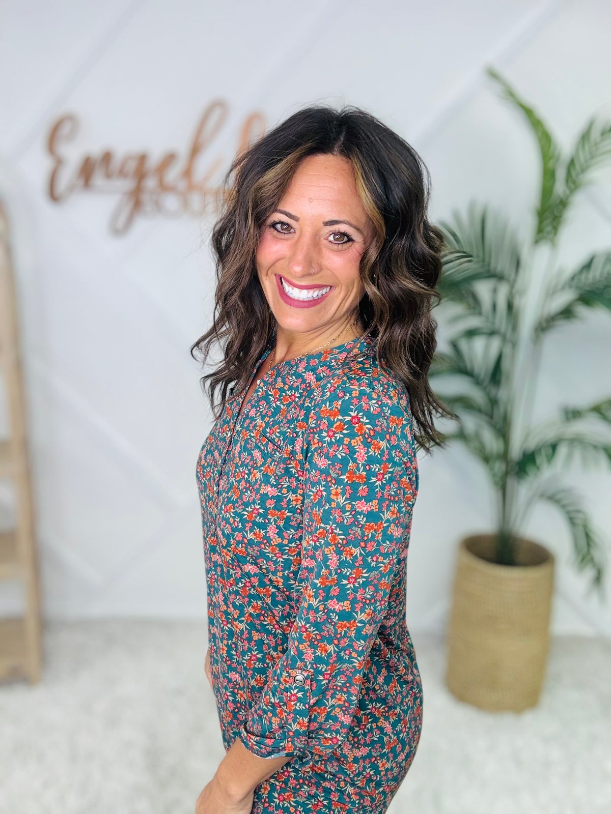 Helena™ Mini Floral Blouse