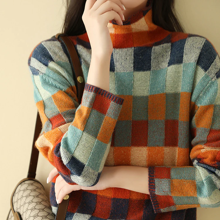 Sofie™ Checkered Sweater