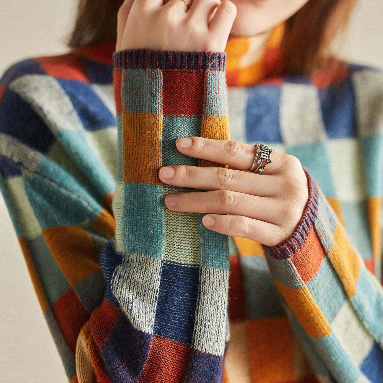 Sofie™ Checkered Sweater