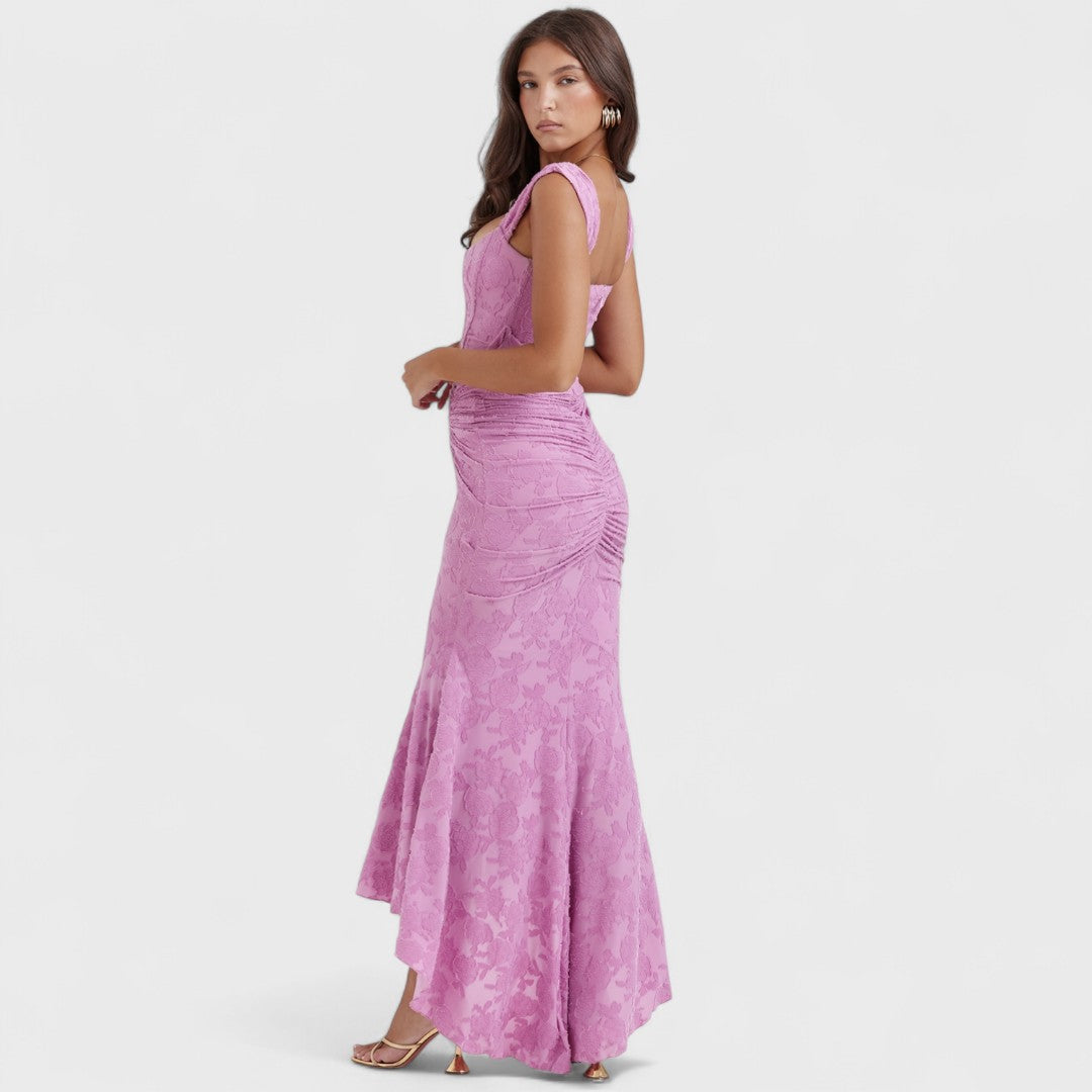 Jayzandra™ – Lace High-Low Dress