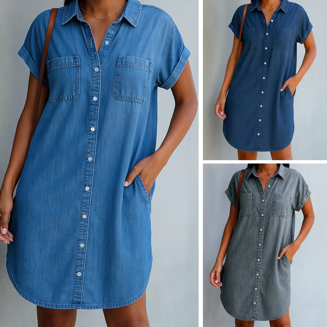 Aino™ –Casual Denim Dress