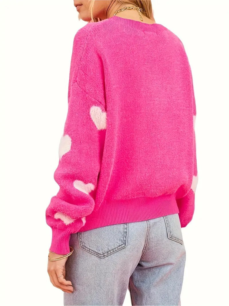 Happy Hearts Sweater | Together Against Breast Cancer