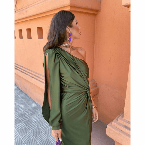 Amaris™ One-Shoulder Evening Dress