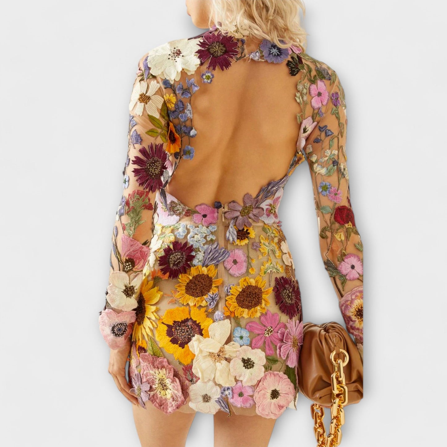 Sofie™ – Floral Mesh Dress