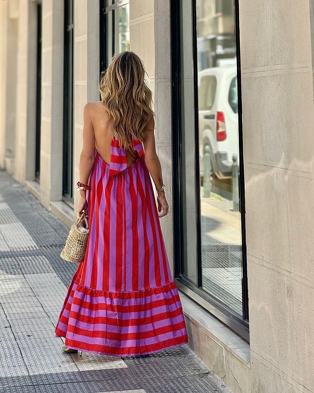 Sol™ Striped Maxi Dress