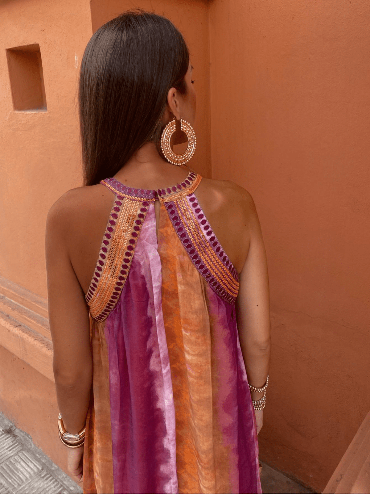 Selinda™ Gradient Halter Maxi Dress