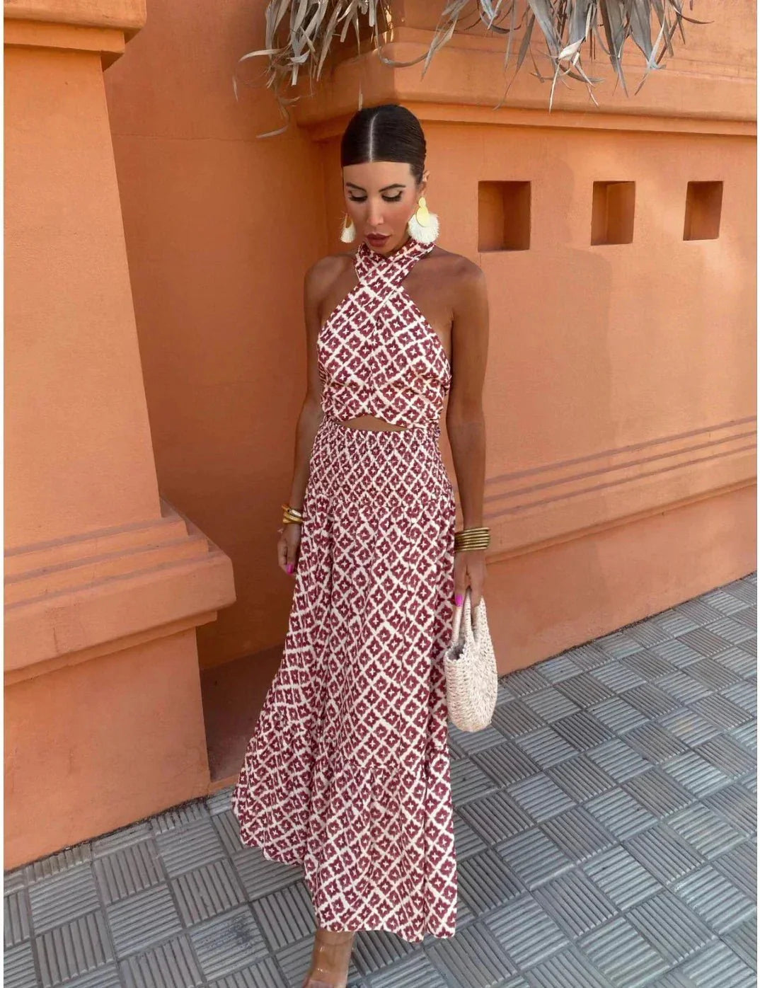 Maricela™ Boho Halter Two-Piece Set