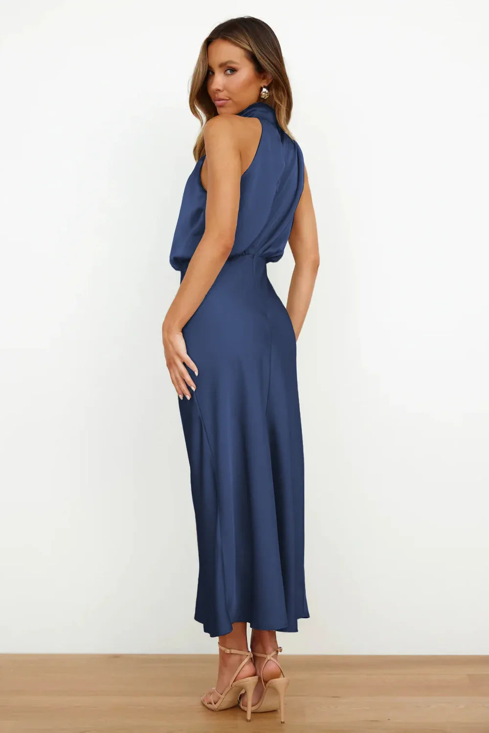 Seraphina™ Satin Midi Dress