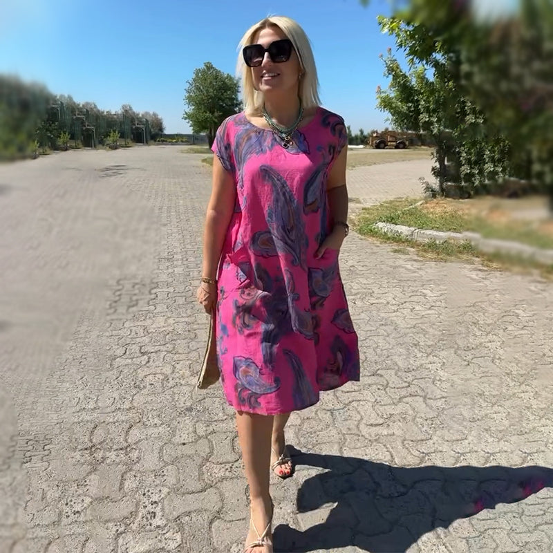 Agnes™ Paisley Print Summer Dress