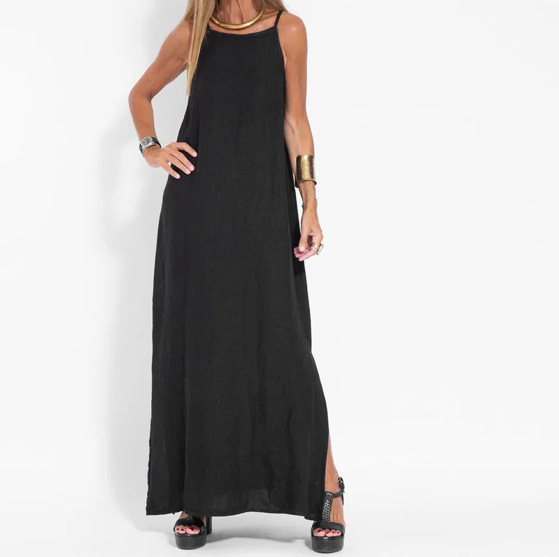 Loisa™ Linen Maxi Dress
