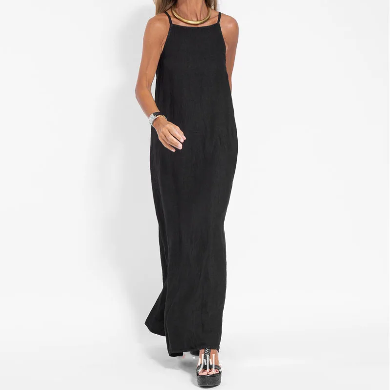 Loisa™ Linen Maxi Dress