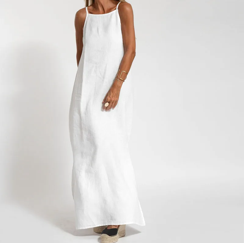 Loisa™ Linen Maxi Dress