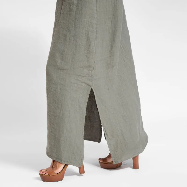 Loisa™ Linen Maxi Dress